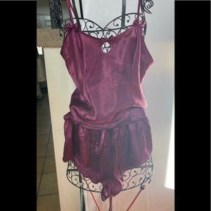 FREDRICK OF HOLLYWOOD Vintage 2 piece lingerie set size S